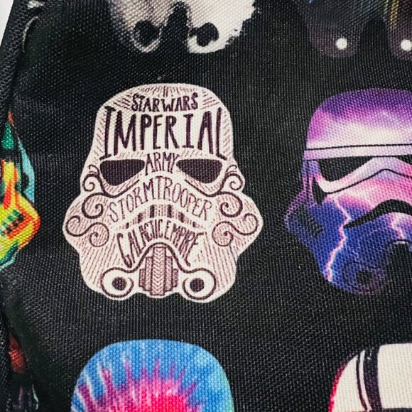 Loungefly Star Wars-Imperial Storm Keeper-Disney Parks-Helmets-Front Zip Pocket - Picture 2 of 16